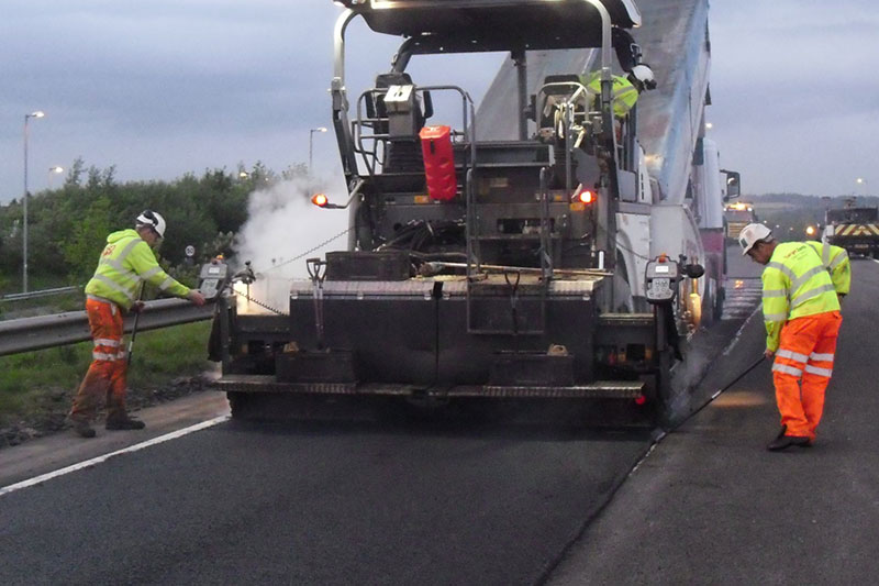 Totton and Eling road surfacing