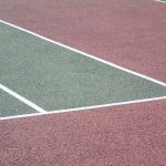 tennis court line marking New Milton